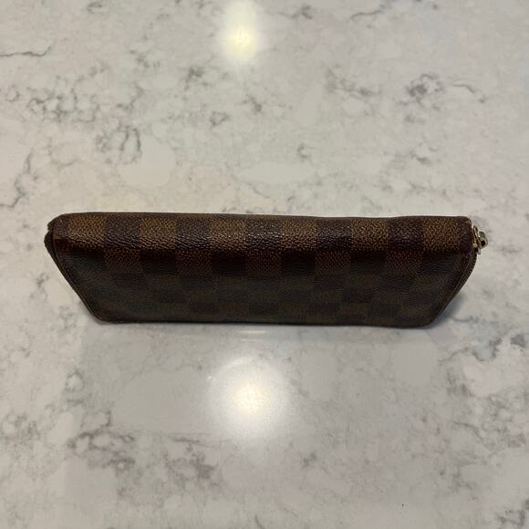Vintage Louis Vuitton Authentic‎ Damier Ebene Clemence Zippy Wallet - Picture 12 of 12